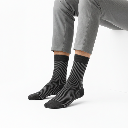 Nur Die Men’s Cotton Leisure Socks – Stripes