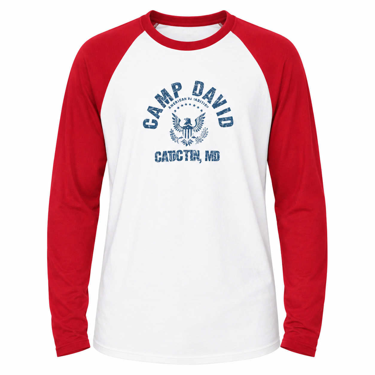 Port & Co Core Blend 3/4‑Sleeve Raglan Tee