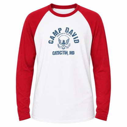 Port & Co Core Blend 3/4‑Sleeve Raglan Tee
