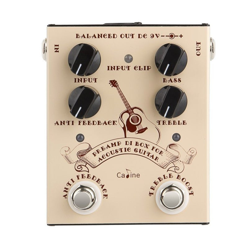Caline CP-40 Acoustic Preamp DI Box Pedal