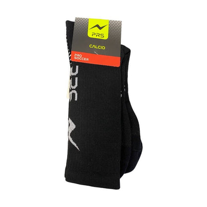 PRS Performance Pro Soccer Anti-Slip Socks - Enhanced Grip, Black