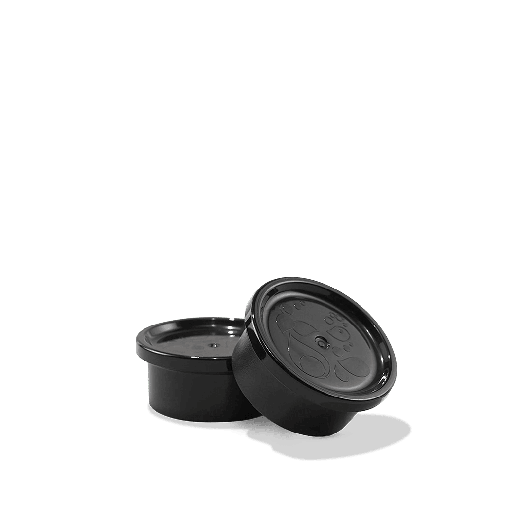 SodaStream Glass Bottle Caps Twin Pack – Black Airtight Seal