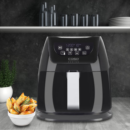 CASO AF 255 Design Air Fryer with Equipment Set for Healthy Cooking