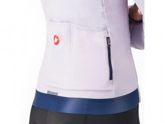 Castelli Espresso Thermal Women’s Jersey – Purple Mist Deep Purple