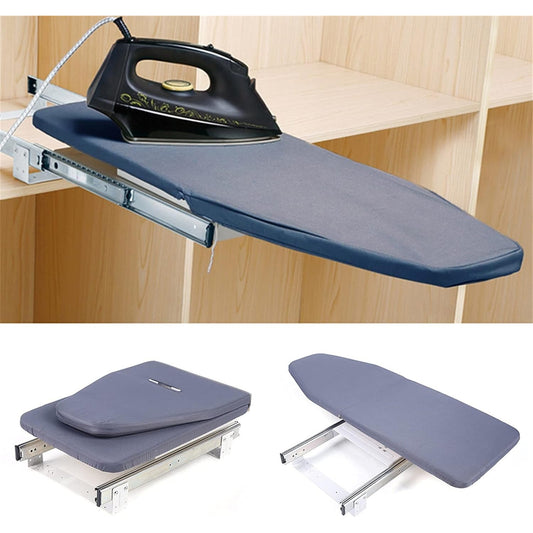 Garis GW20 Space-Saving Foldable Cabinet Ironing Board with 180-Degree Swivel