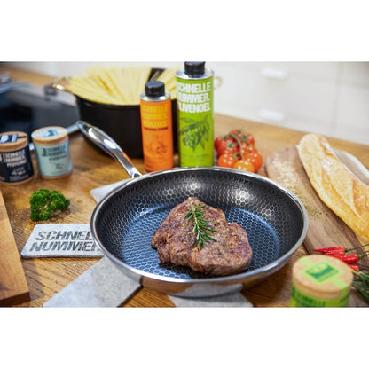 Henssler's Professional Stainless Steel Fry Pan - Triple Layer Non-stick
