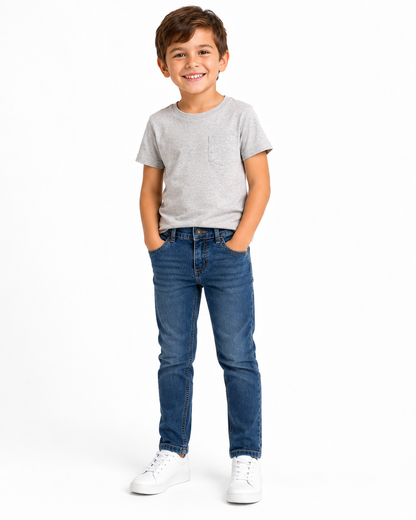 Lupilu Kids Slim Fit Stretch Jeans