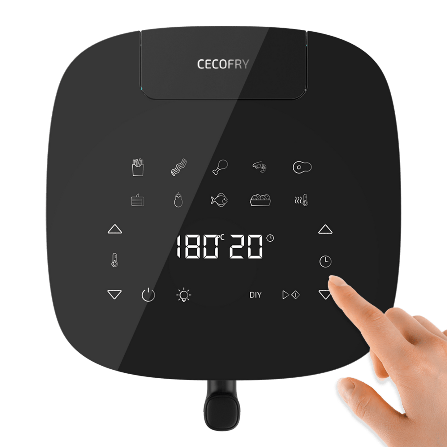 Cecotec Cecofry Neon 5000 Air Fryer 5L 1500W Black