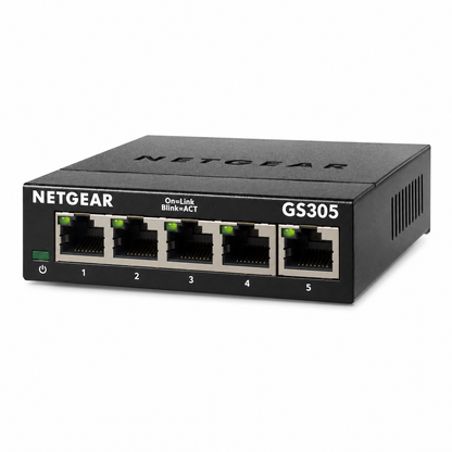 NETGEAR 5-Port Gigabit Ethernet Unmanaged Switch