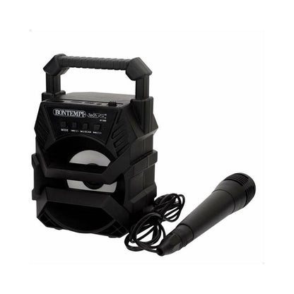 Colorbaby Karaoke Bluetooth Speaker with Microphone Black