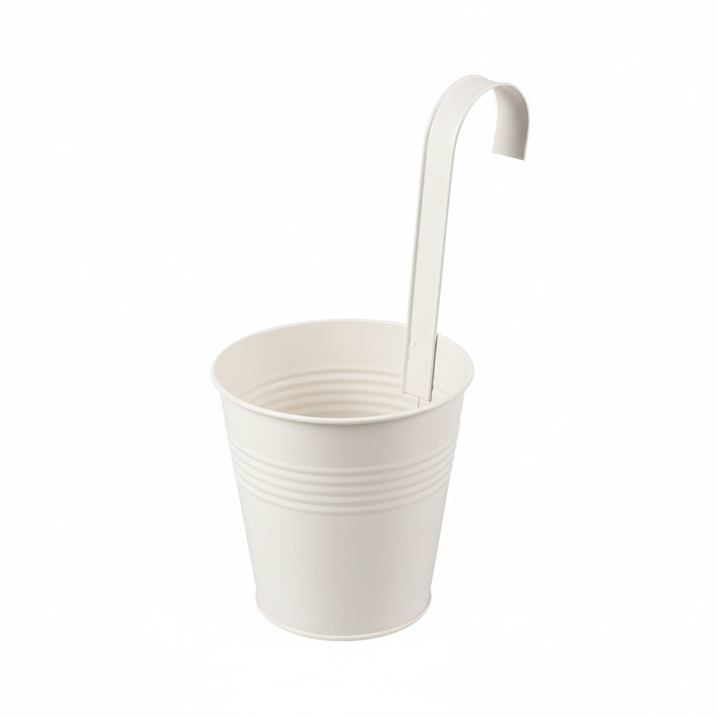 Parkside Metal Plant Sleeve – Decorative Pot Cover