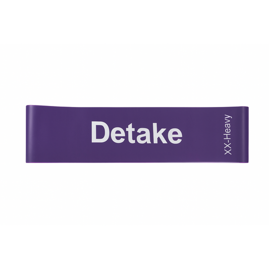 Detake Resistance Band Set – Vivid Violet, Skin‑Friendly