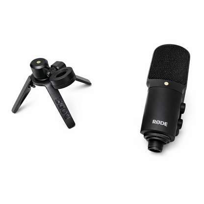 `Professional Rode NT-USB+ Condenser Microphone with Revolution Preamp Full Box