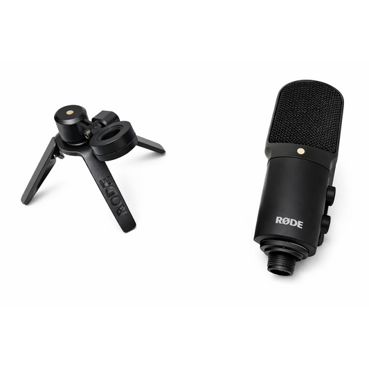 `Professional Rode NT-USB+ Condenser Microphone with Revolution Preamp Full Box