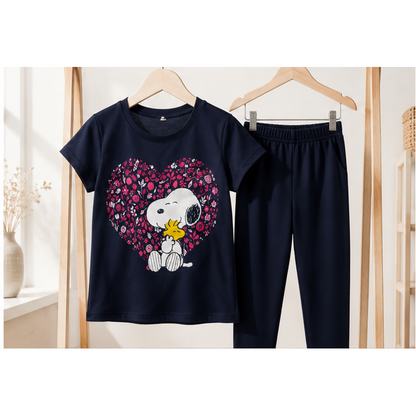 Peanuts Girls' Pajama Set