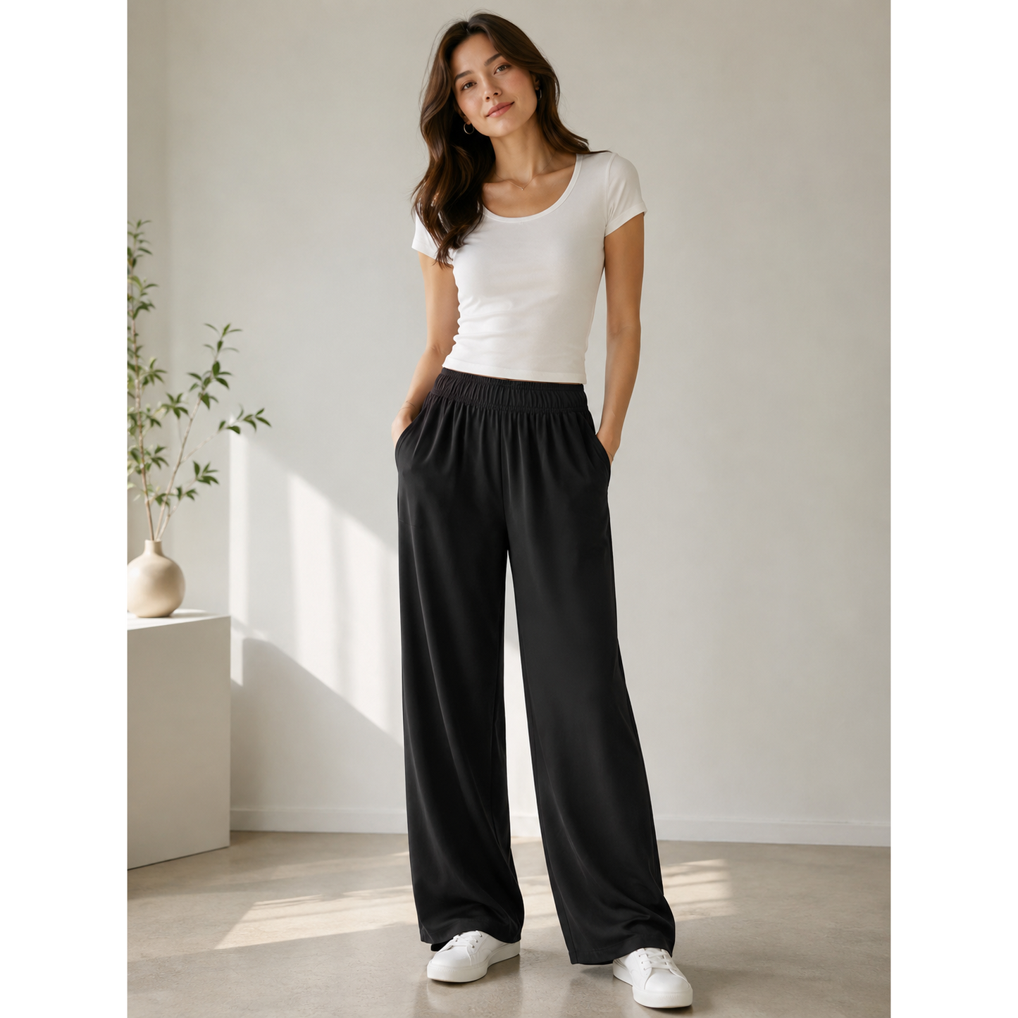 esmara Women's Wide Soft Pants