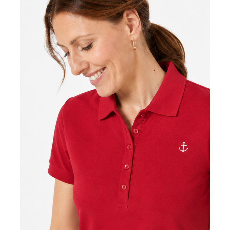 ESMARA® Women's Cotton  Polo Shirt