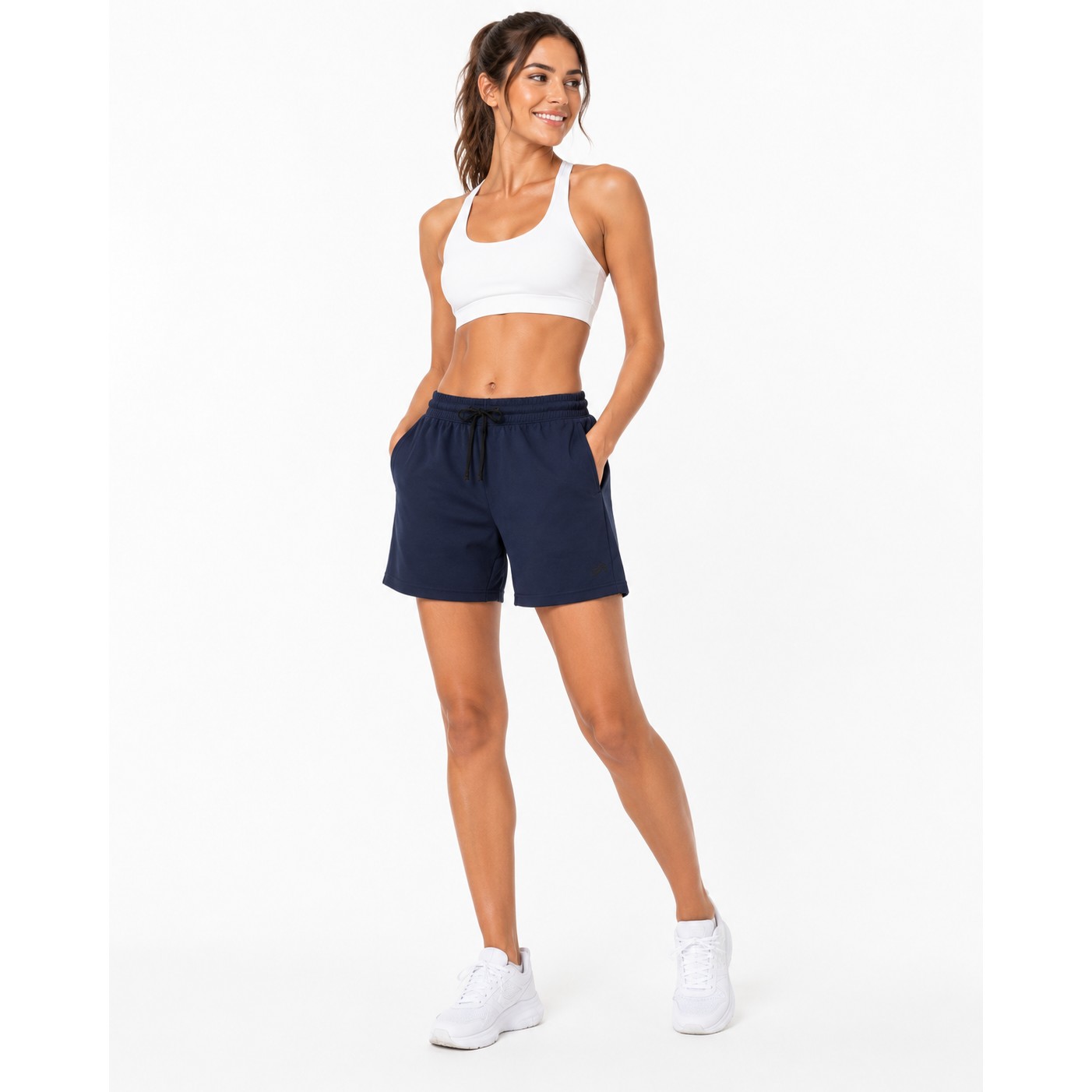 CRIVIT Women's Athletic Shorts Quick Dry Elastic Waist