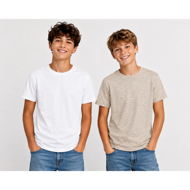 Pepperts! Boys T‑Shirt 2‑pcs cotton