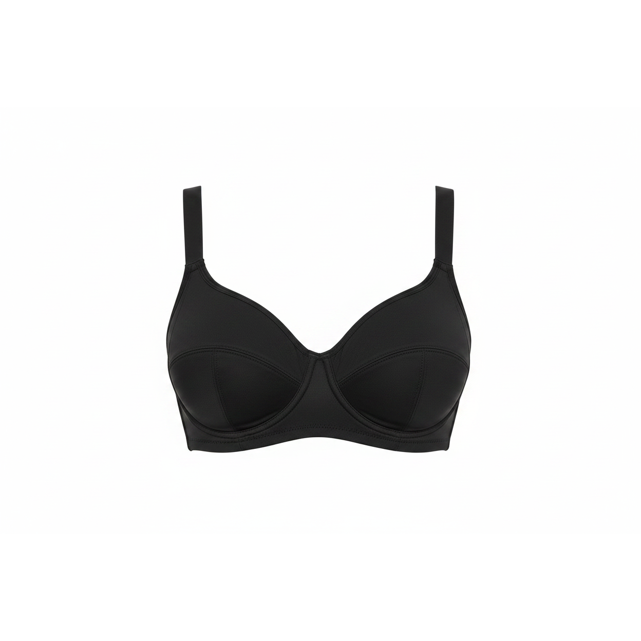 esmara Women's Black Full-Coverage Support Bra
