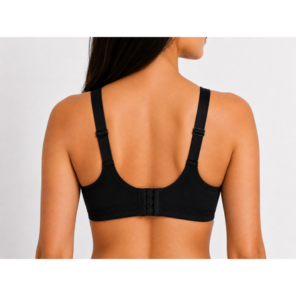 esmara Women's Black Full-Coverage Support Bra