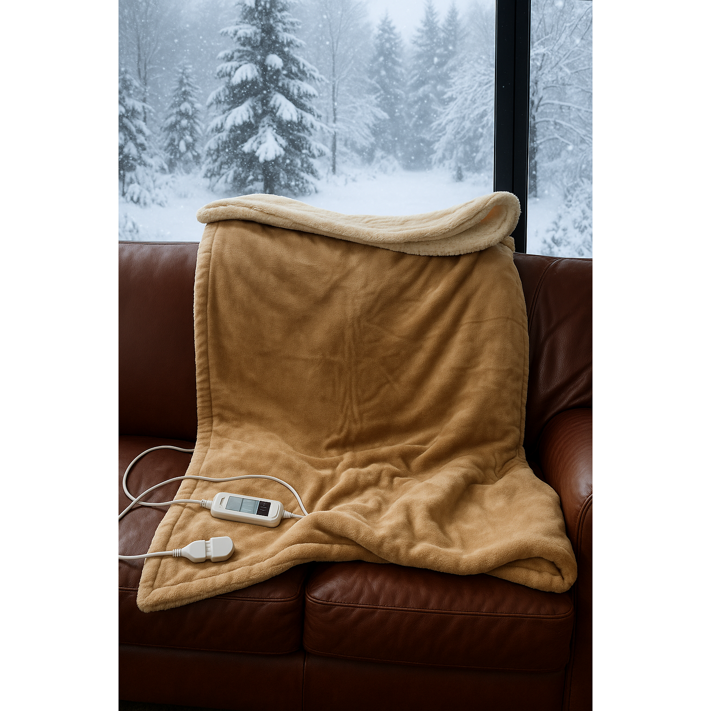 Heated Throw Blanket 6 Levels, Machine Washable