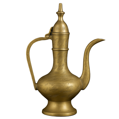 Timeless Elegance – Brass Dallah