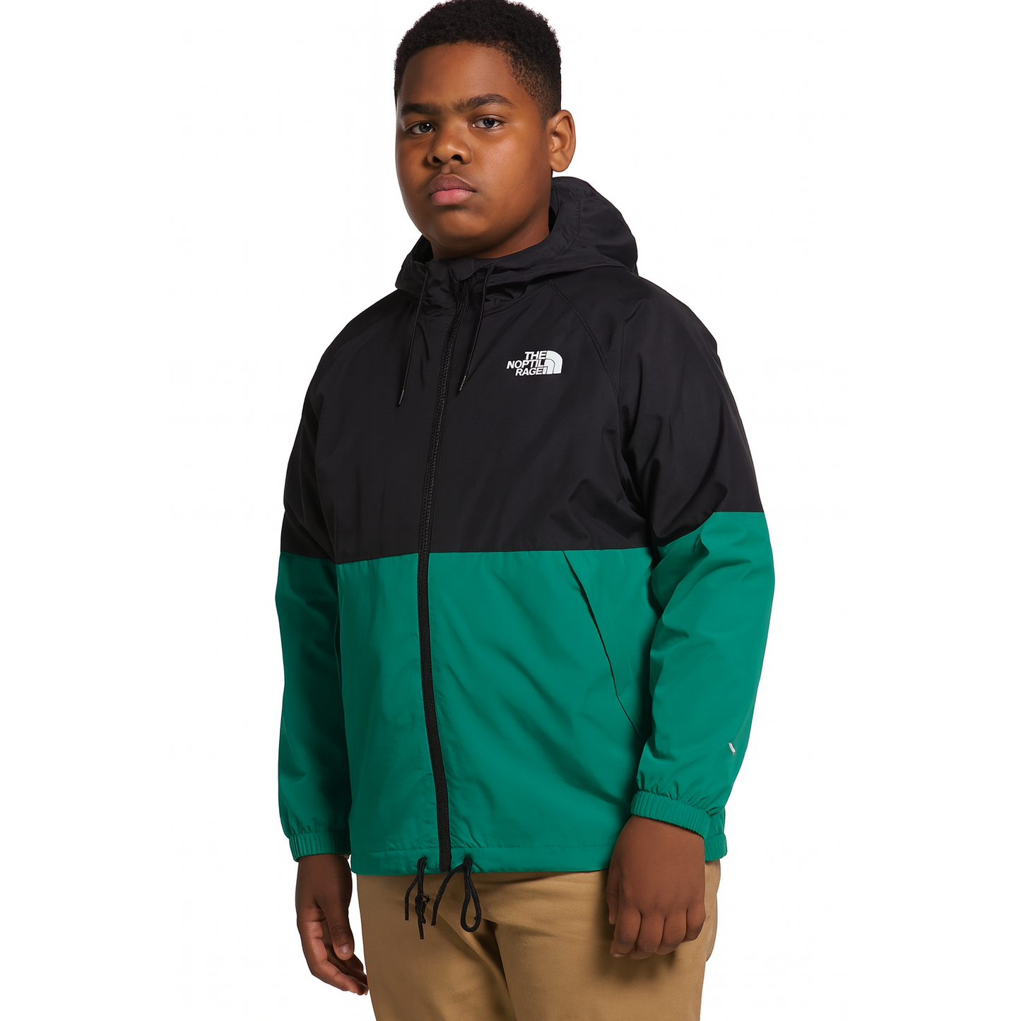 The North Face kids Antora Waterproof Rain Hoodie large
