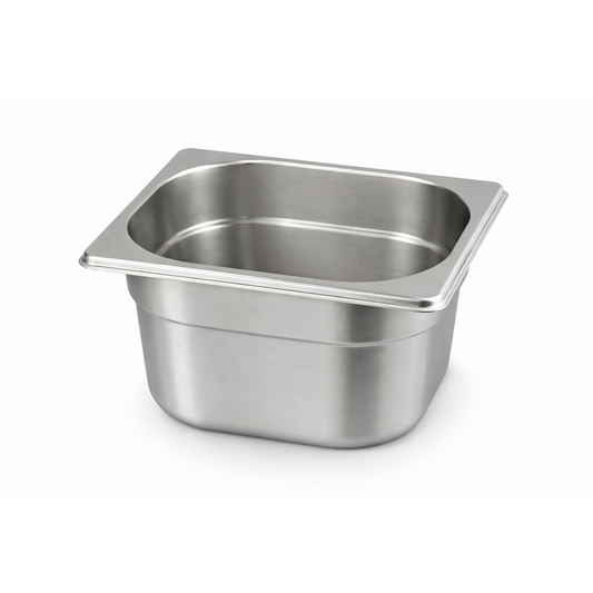 Hendi Gastronorm Container White Polypropylene, 176x162x100mm