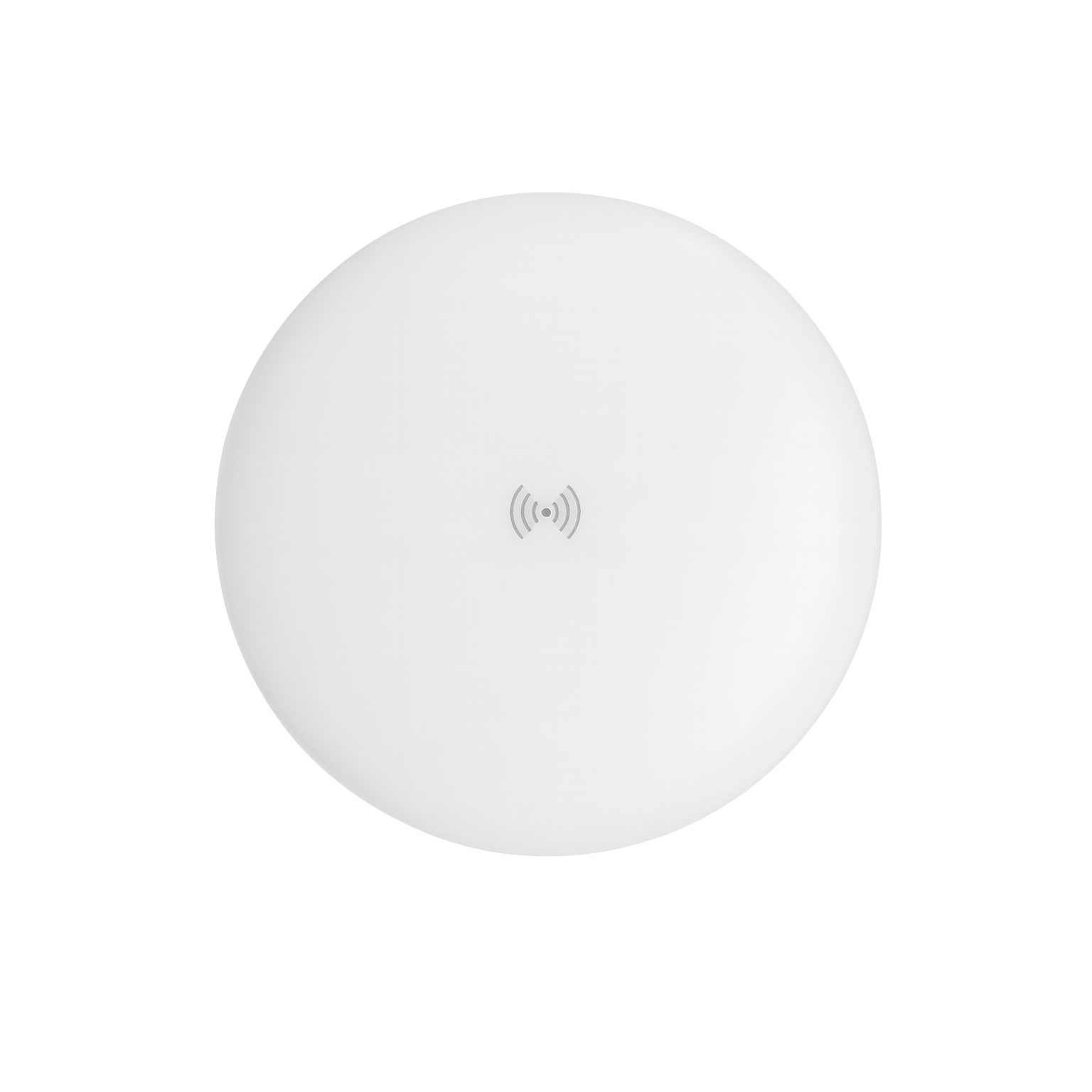 White circular 22cm LED ceiling light with built-in radar motion sensor, 20W, adjustable 5CCT.