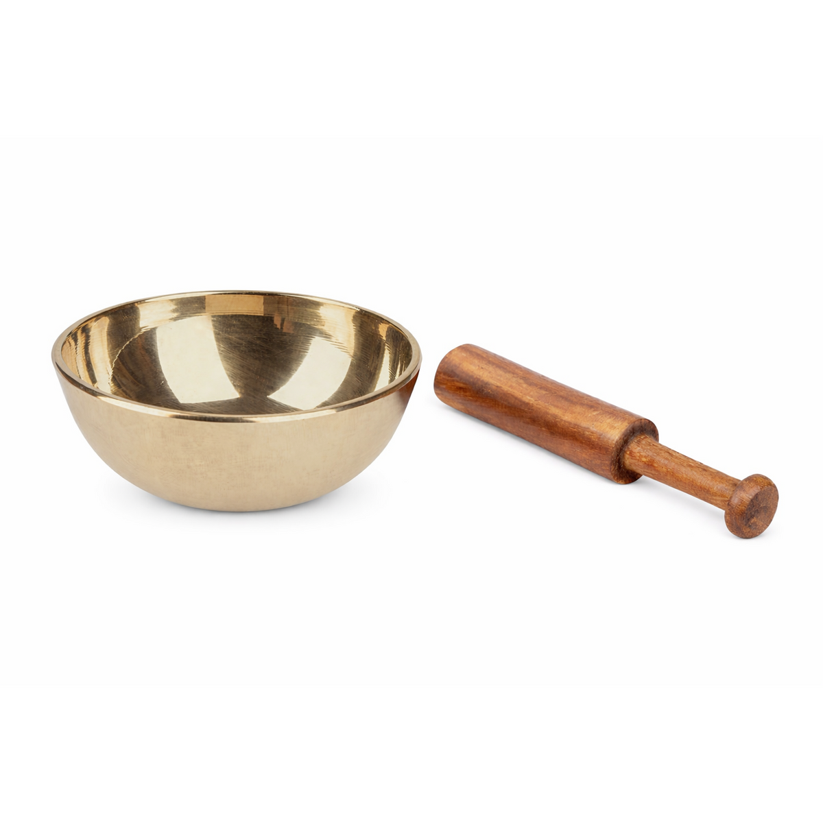 Moses Mini Meditation Singing Bowl with Wooden Clapper