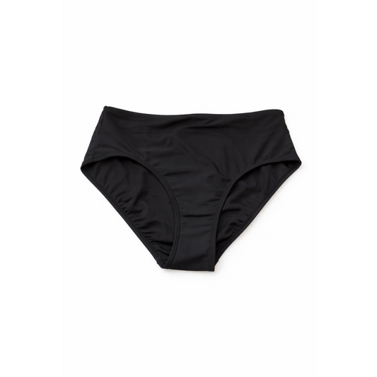All in Motion High Waisted Bikini Bottom Black Women's