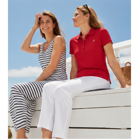 ESMARA® Women's Cotton  Polo Shirt