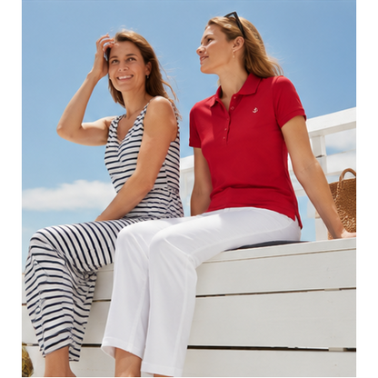 ESMARA® Women's Cotton  Polo Shirt