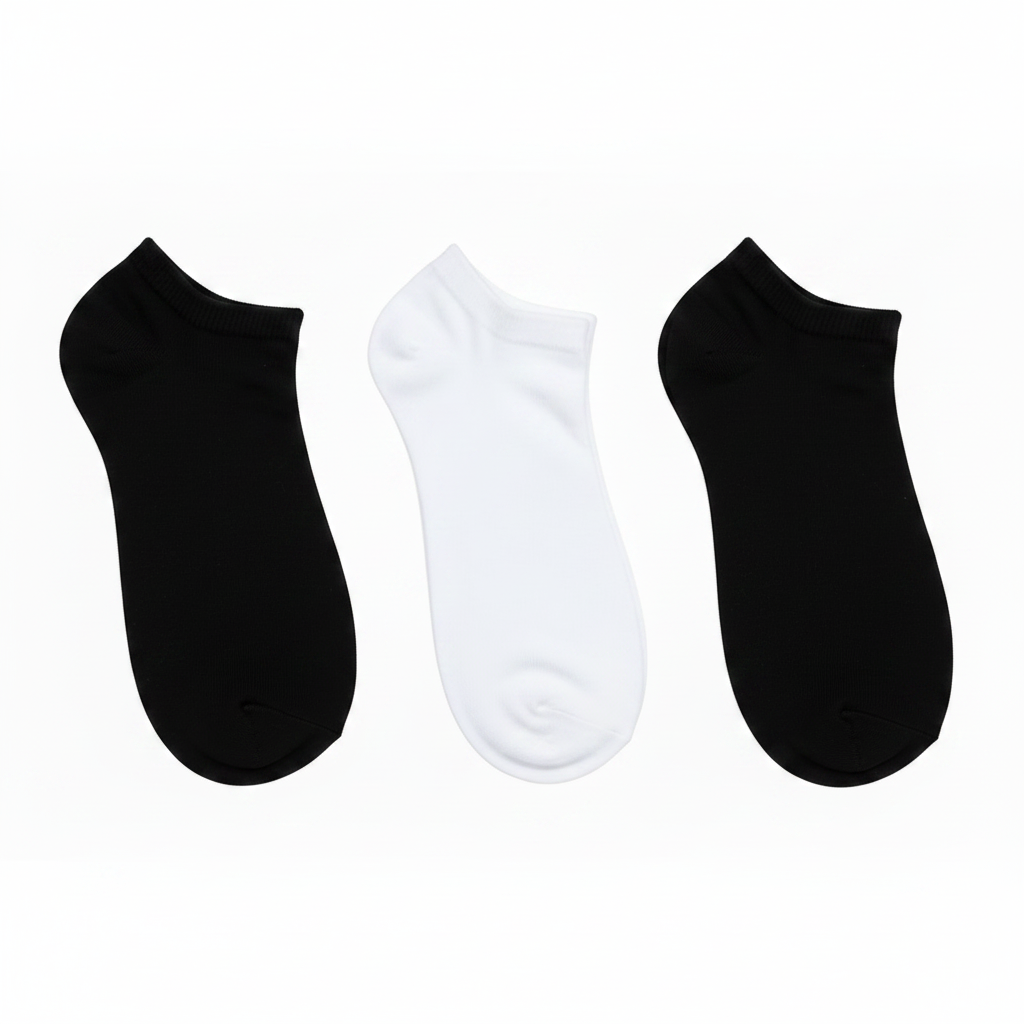 Socks Comfortable Men's Cotton Footwear (Pack of 3)
