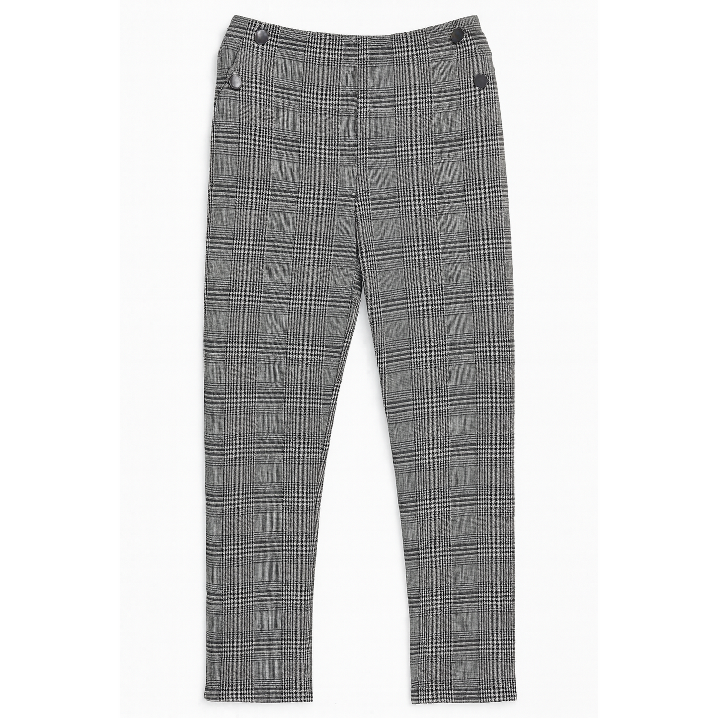 Chic Stradivarius Women's Plaid Trousers