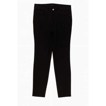 Massimo Dutti Women's Black Skinny Casual Trousers