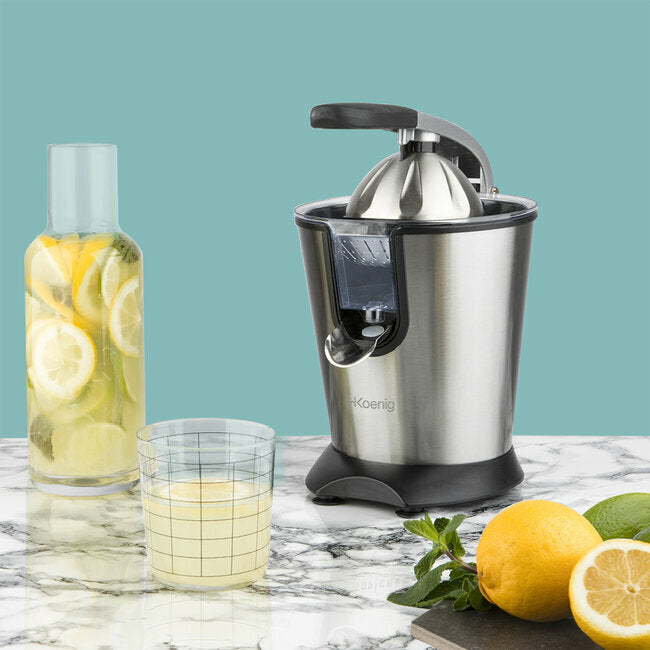 H.Koenig AGR80 Citrus Juicer 160W Stainless Steel