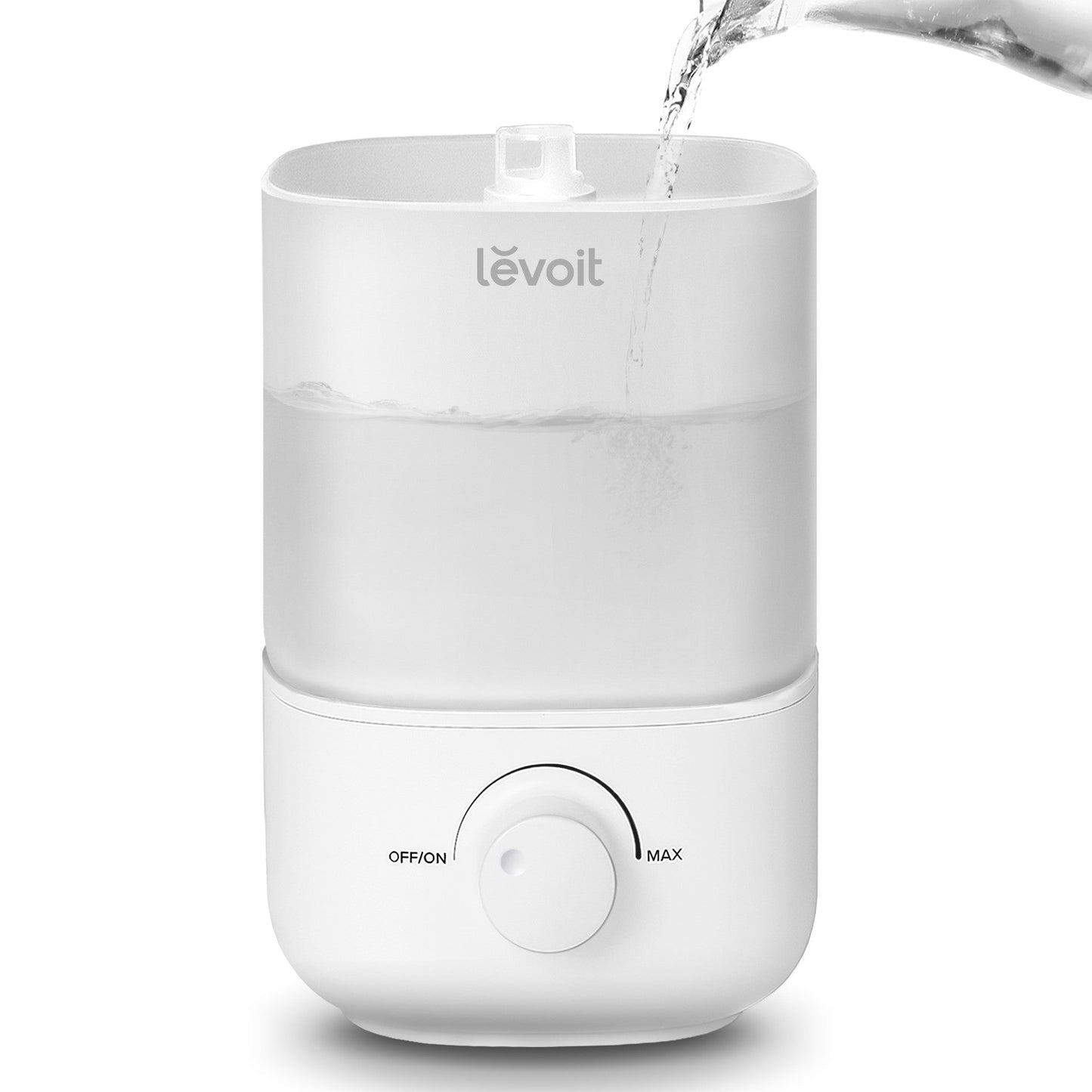 Levoit Classic 160 2.5L Top Fill Ultrasonic Humidifier for Bedroom White