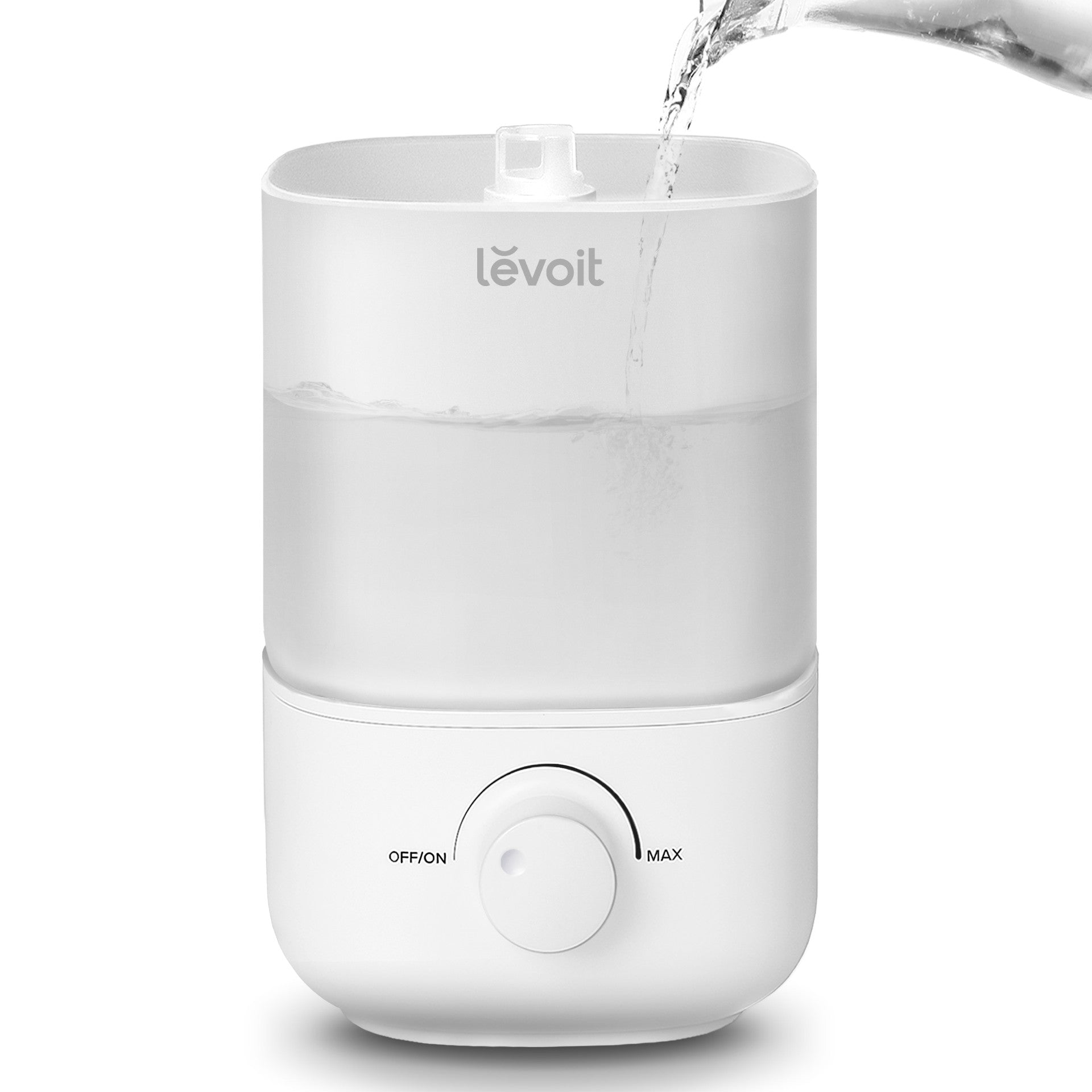 Levoit Classic 160 2.5L Top Fill Ultrasonic Humidifier for Bedroom White