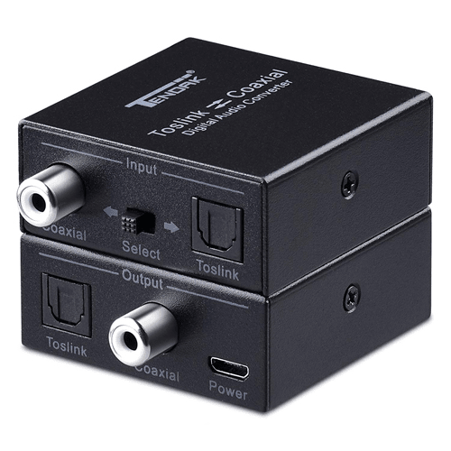 Tendak Bi-Directional Optical Toslink and Coaxial Audio Converter