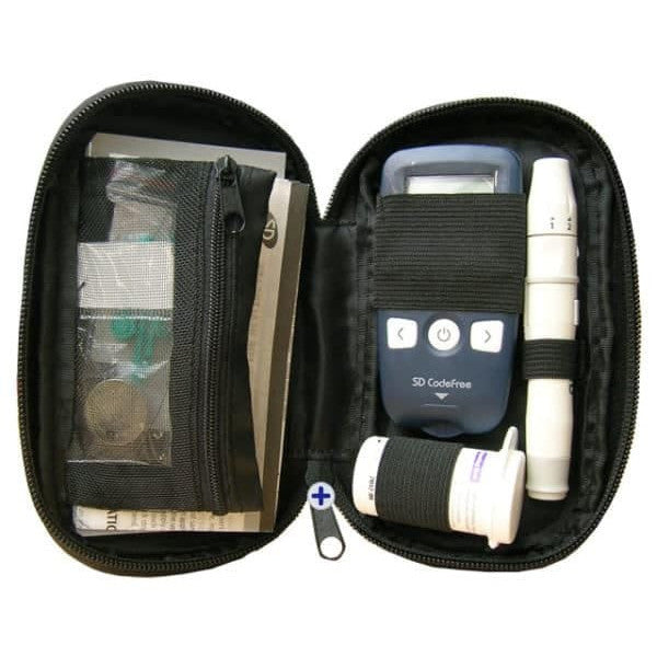 SD Codefree Blood Glucose Monitor with Carrying Case