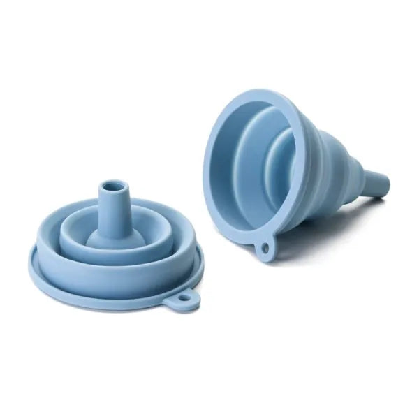 IBILI Collapsible Silicone Kitchen Funnel for Jar Filling, 9.5cm Diameter