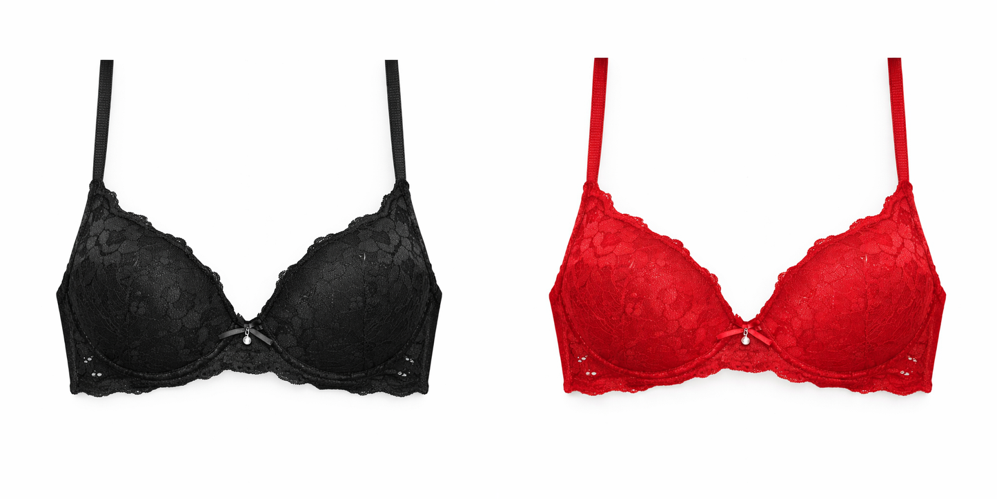 SHEKINI Lace Push-Up Bra