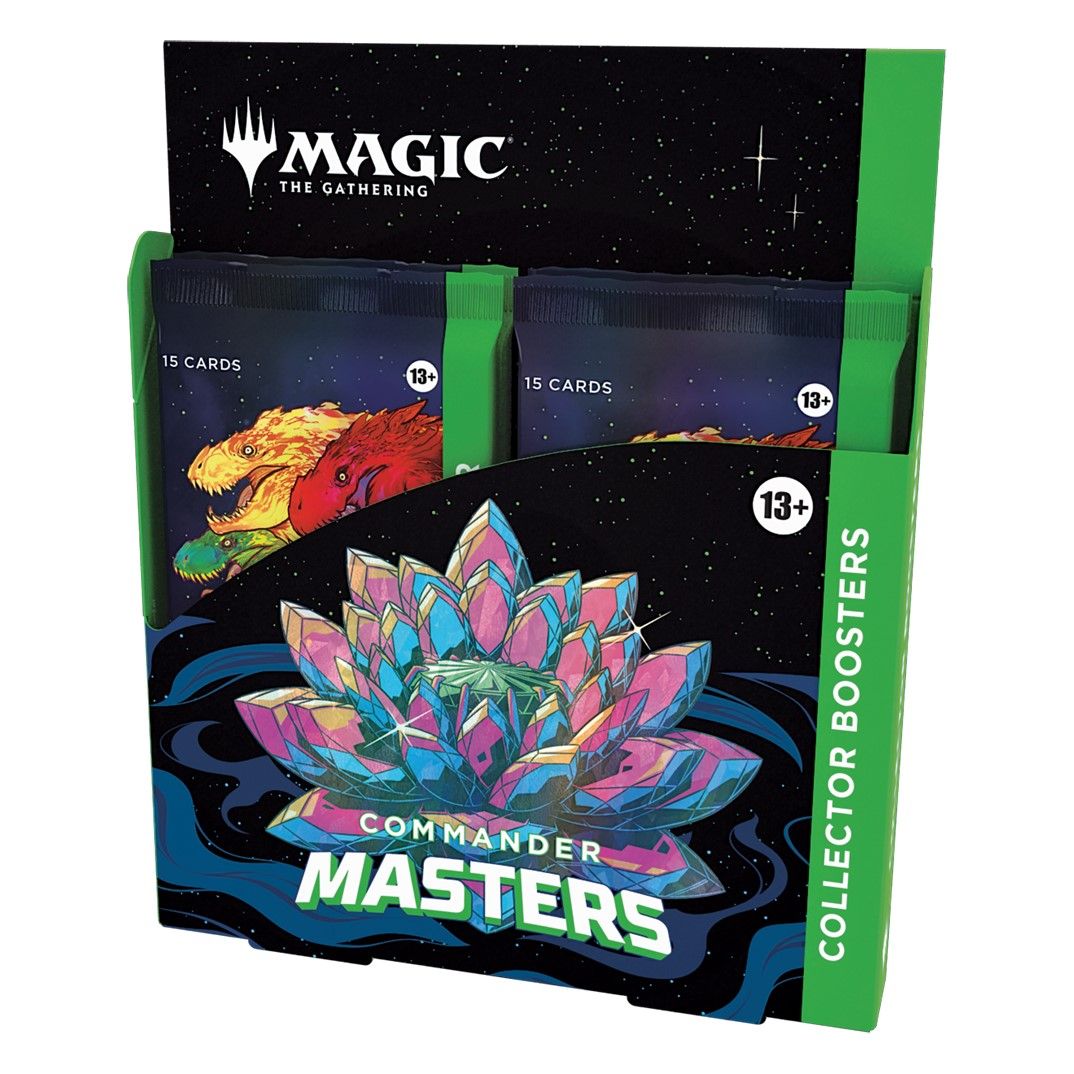 Magic The Gathering Commander Masters Collector Booster Box - Premium Foils & Rares