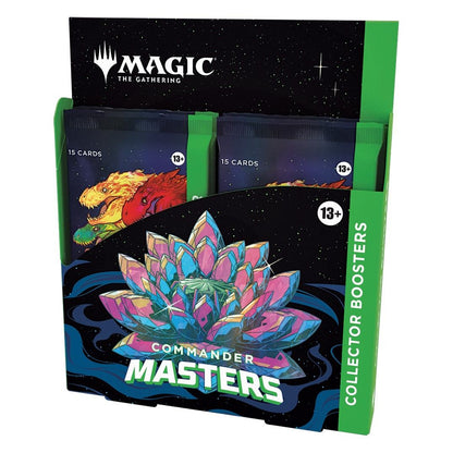 Magic The Gathering Commander Masters Collector Booster Box - Premium Foils & Rares