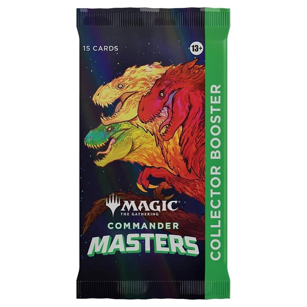 Magic The Gathering Commander Masters Collector Booster Box - Premium Foils & Rares