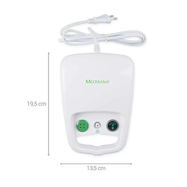 Compact Medisana IN 500 Nebulizer: Efficient, Portable, White, 3-Year Warranty