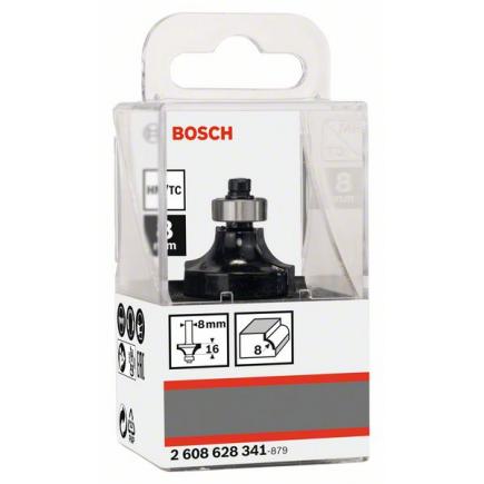 Bosch Professional Carbide Concave Radius Router Bit, 8mm Shank, Wood Edge Rounding