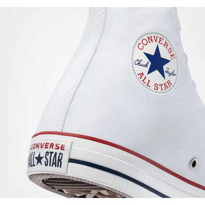 Converse Chuck Taylor All Star Hi-Top Canvas Trainers in Classic White